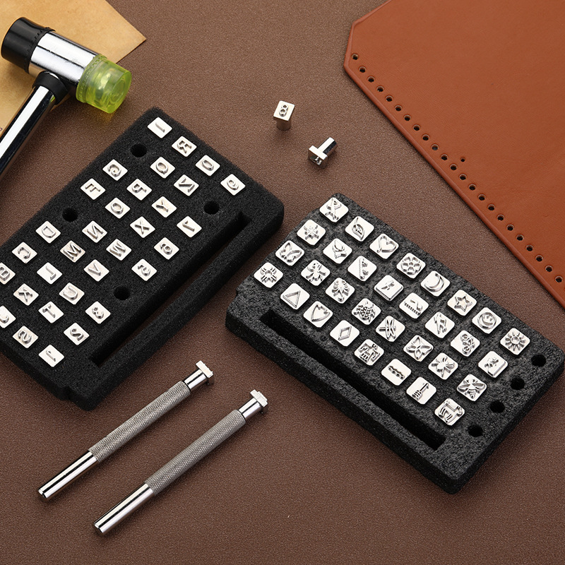 Leather Works Belt - 가죽 핸드 스탬핑 스틱 수동 엠보싱