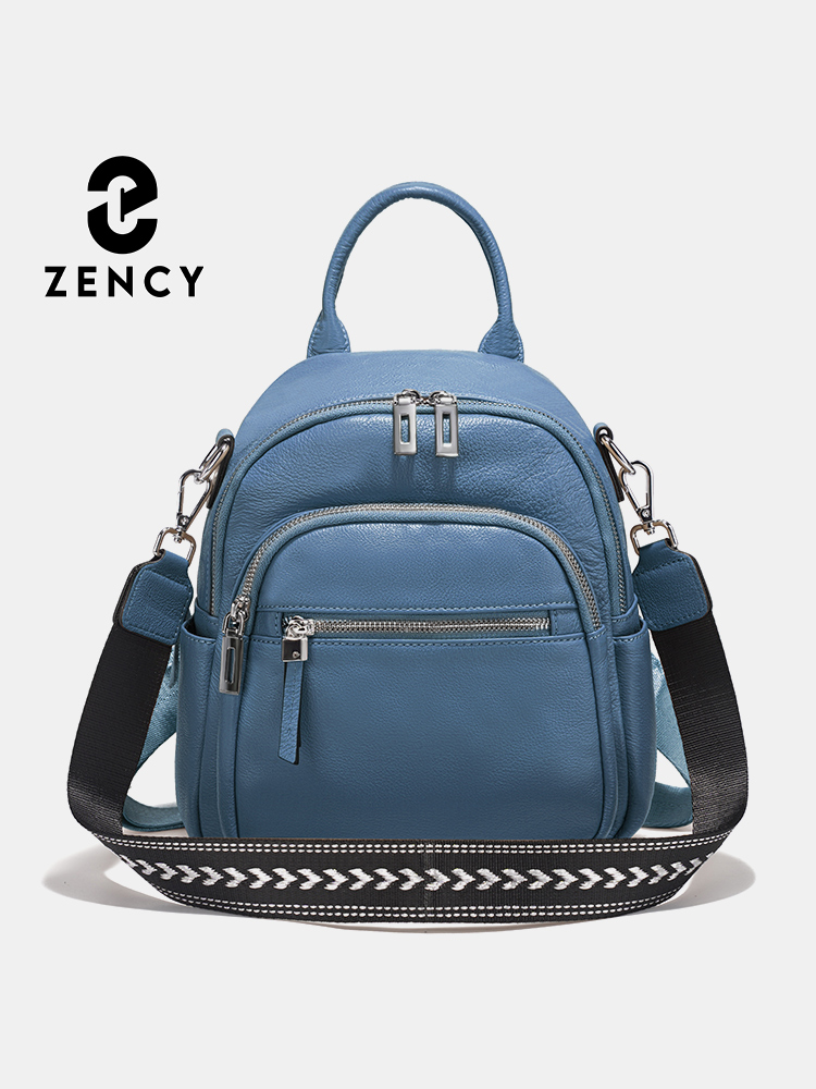 Leatherwork Bag - Zency 정품 가죽 소형 배낭 배낭
