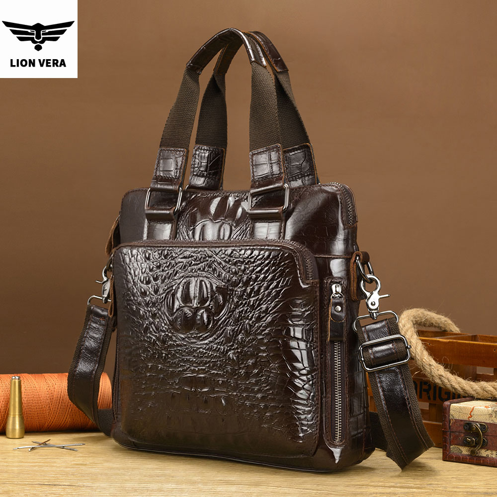 Leather Work Bag Men - LION VERA 남성용 정품 가죽 가방