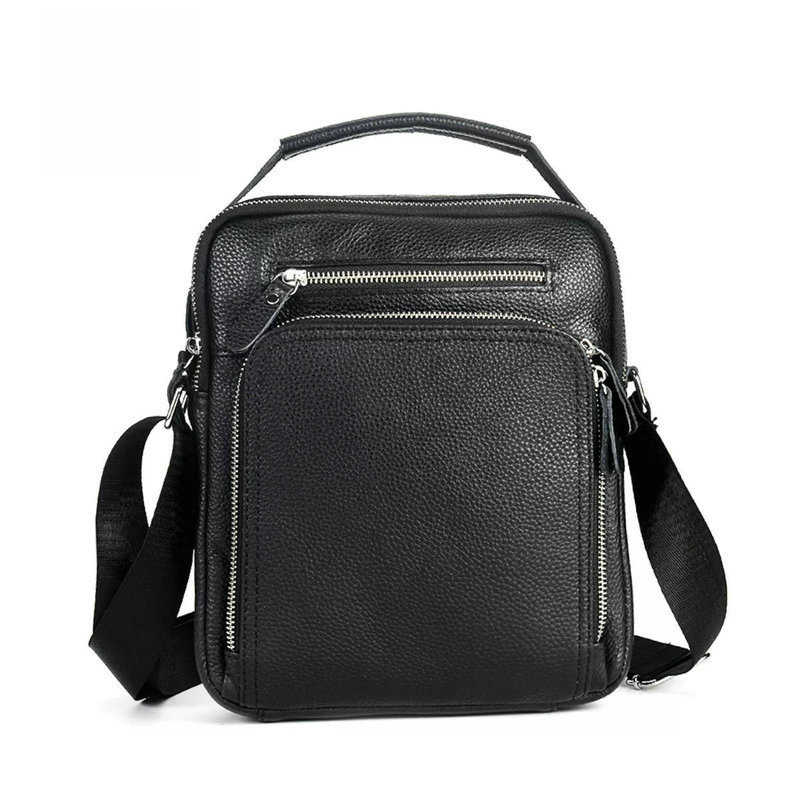 Leather Work Bag Men - 방수 처리된 최고급 소가죽 남성용 핸드백