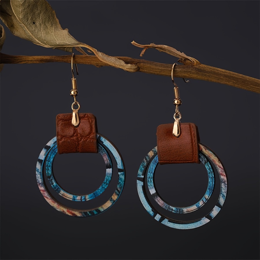Leatherwork Rings - 2026 뉴 보헤미안 가죽 더블 링