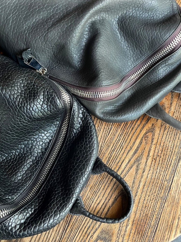 부드러운 천연 양가죽 캐주얼 백팩 유니섹스 지퍼 오피스 - Leather Work Bag Men 리뷰 및 가격