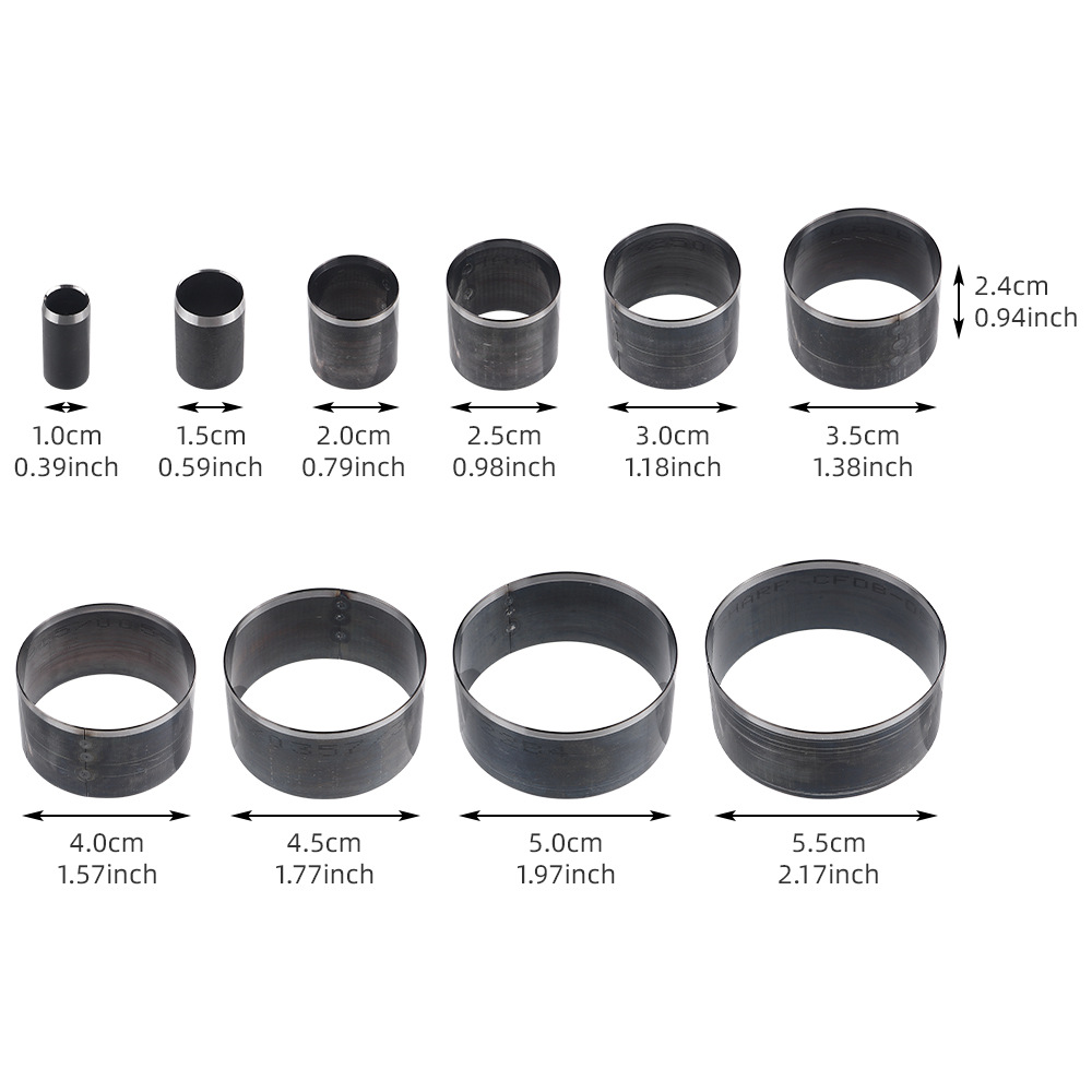 원형 구멍 가죽 펀치 다이 세트 10-55mm 속이 빈 - Leatherwork Hole Punch 리뷰 및 가격