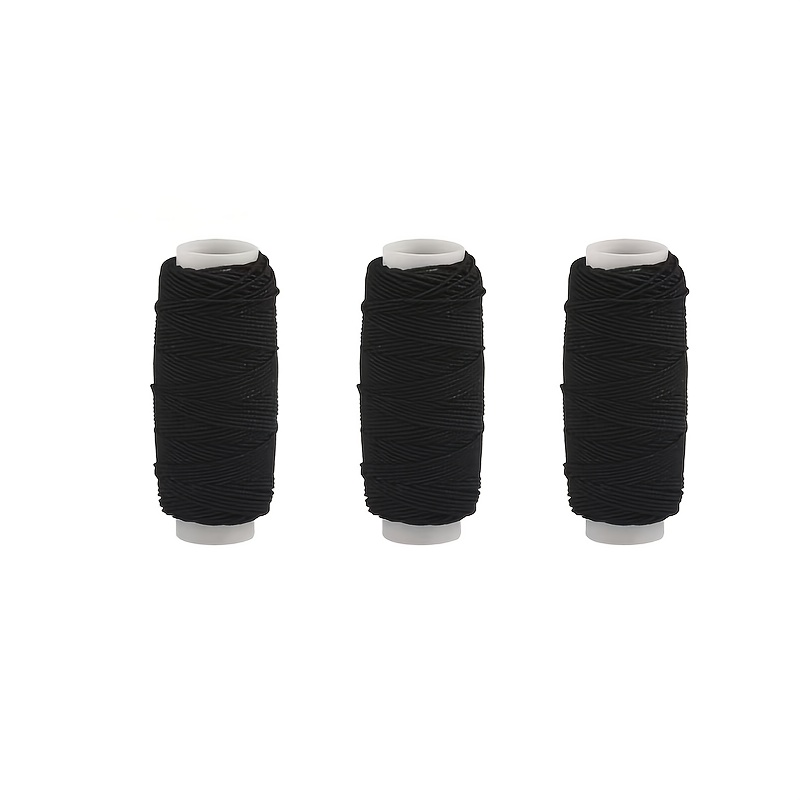 20m 블랙 화이트 탄성 스레드 0.6mm 탄성 로프  - Waxed Thread Linen 리뷰 및 가격