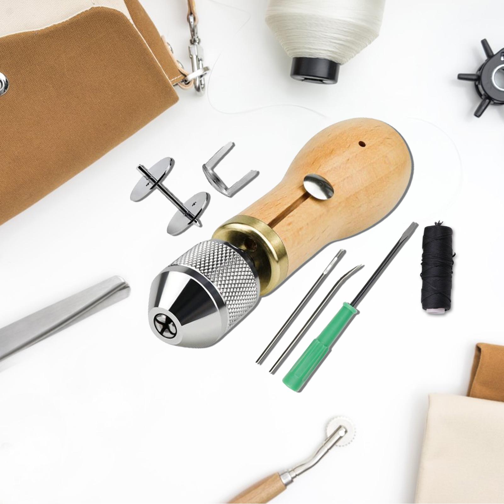 가죽 작업 도구 키트 실내 장식 수리 바늘 용품 초보자 - Leatherwork Repairs 리뷰 및 가격