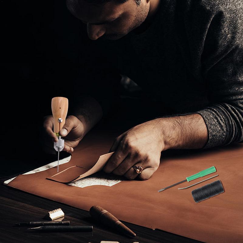 가죽 작업 도구 키트 실내 장식 수리 바늘 용품 초보자 - Leatherwork Repairs 리뷰 및 가격