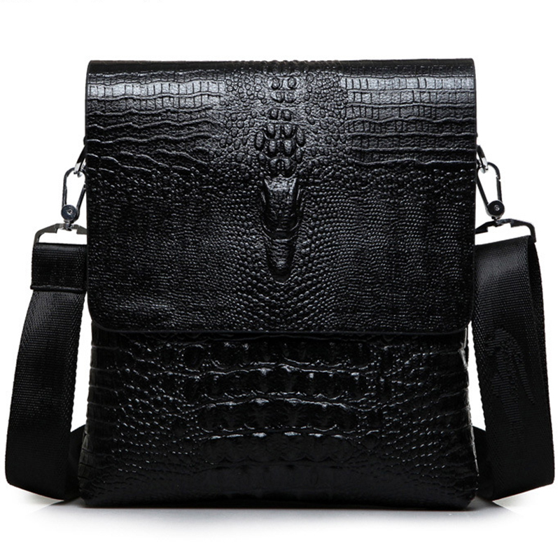럭셔리 브랜드 메신저 가방 남성 가죽 비즈니스 악어 숄 - Leather Work Bag Men 리뷰 및 가격