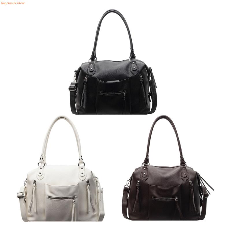 Q5WE 다목적 겨드랑이 가방 복고풍 미적 여성 PU  - Leather Work Duffle 리뷰 및 가격