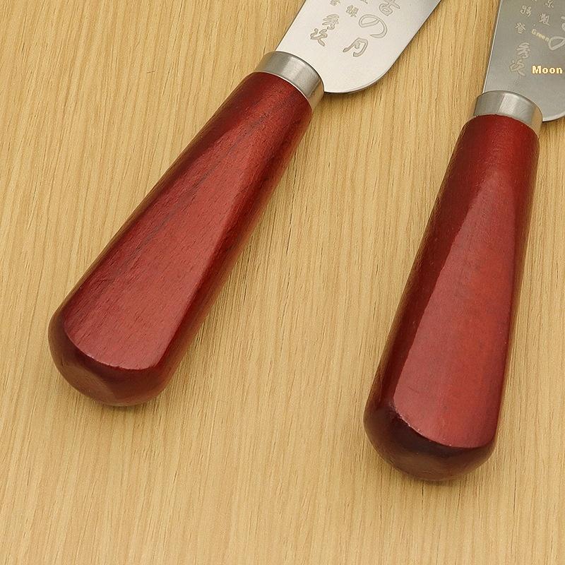 [F] 나무 손잡이가 있는 가죽 스키빙 나이프, 가죽  - Leatherwork Knives 리뷰 및 가격