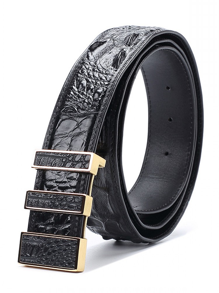 고품질 남성 악어 정품 가죽 벨트 비즈니스 사무 작업  - Leather Works Belt 리뷰 및 가격