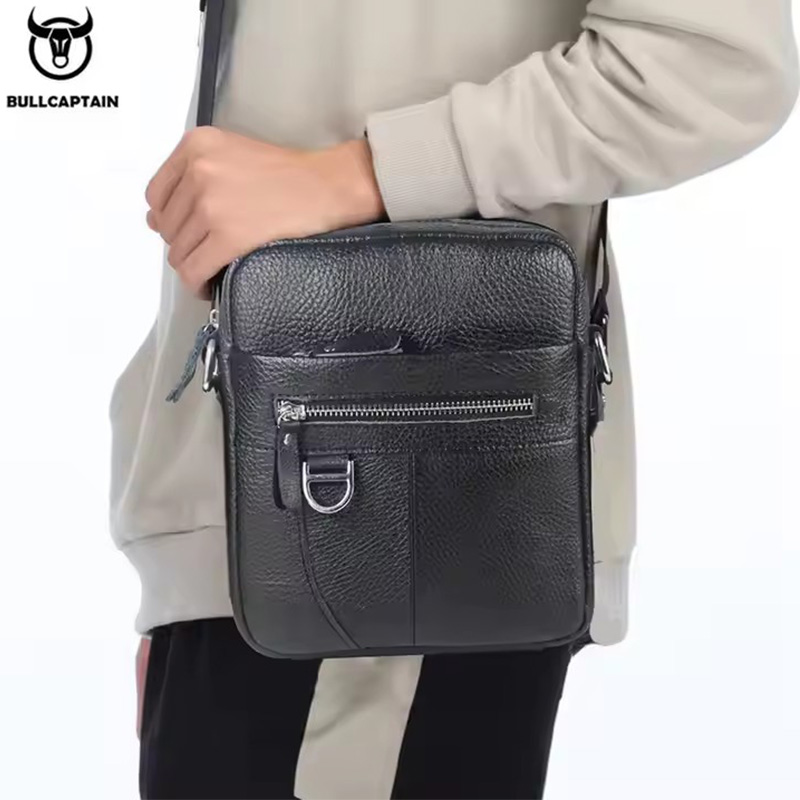 BULLCAPTAIN 남성용 가죽 메신저 백 레트로 숄 - Leather Work Bag Men 리뷰 및 가격