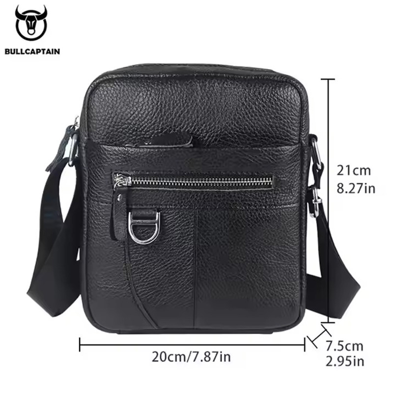 BULLCAPTAIN 남성용 가죽 메신저 백 레트로 숄 - Leather Work Bag Men 리뷰 및 가격