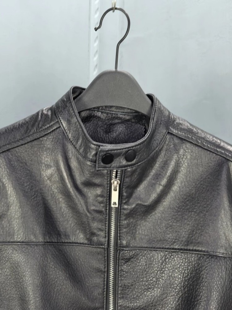 가을 패션 천연 양가죽 여성 조끼 스탠드 칼라 루즈핏  - Leather Work Jacket Women'S 리뷰 및 가격