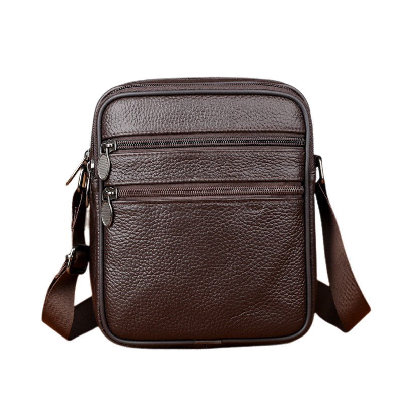 남성용 숄더 메신저 백 캐주얼 핸드백 남성용 정품 가죽 - Leather Work Bag Men 리뷰 및 가격