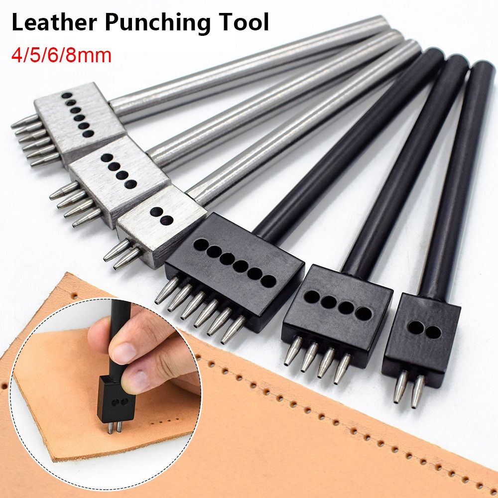 1개입 2/4/6날 가죽 펀칭 도구 수동 수제 구멍 펀 - Leatherwork Hole Punch 리뷰 및 가격