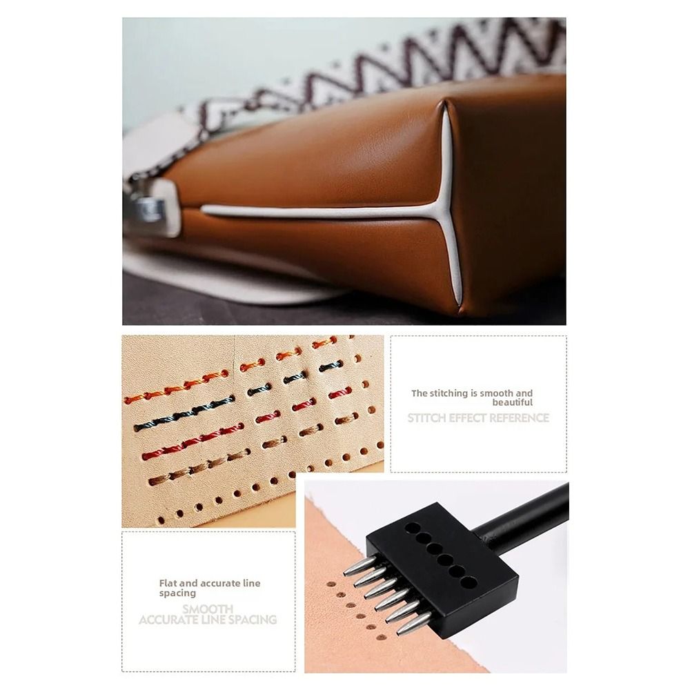 1개입 2/4/6날 가죽 펀칭 도구 수동 수제 구멍 펀 - Leatherwork Hole Punch 리뷰 및 가격