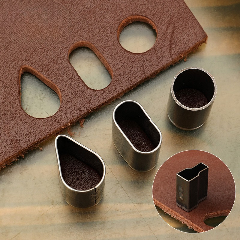5개/6개 세트 짧은 헤드 속이 빈 펀치 세트 가죽 공 - Leatherwork Hole Punch 리뷰 및 가격