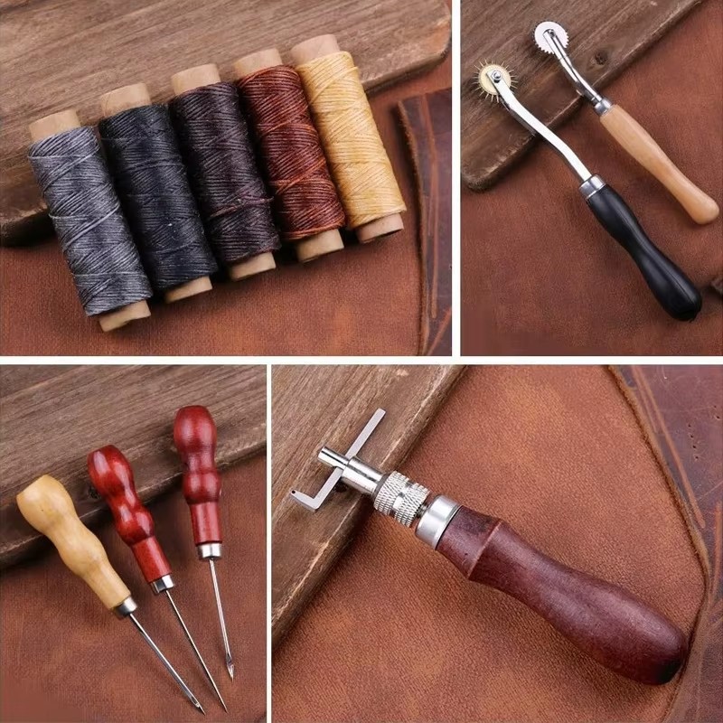 가죽 공예 도구 키트 가죽 손바느질 수리 키트 스티칭  - Leatherwork Repairs 리뷰 및 가격