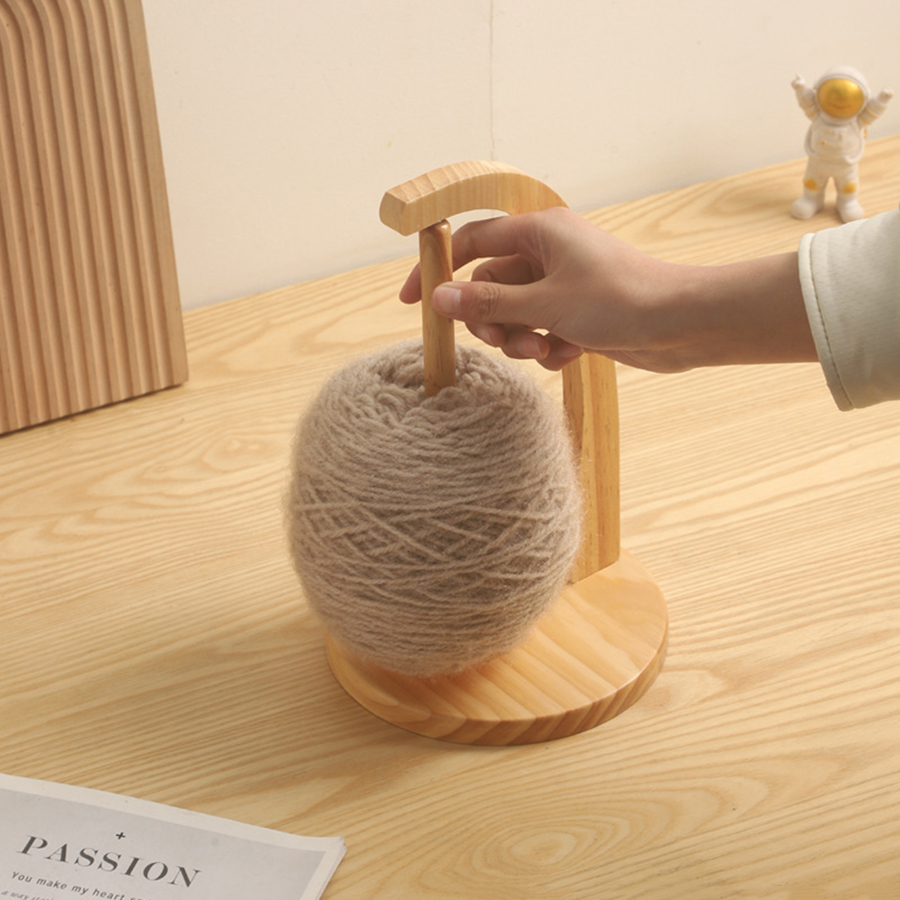 나무 실 홀더 뜨개질 도구 크로셰 실 홀더 회전식 자석 - Waxed Thread Linen 리뷰 및 가격