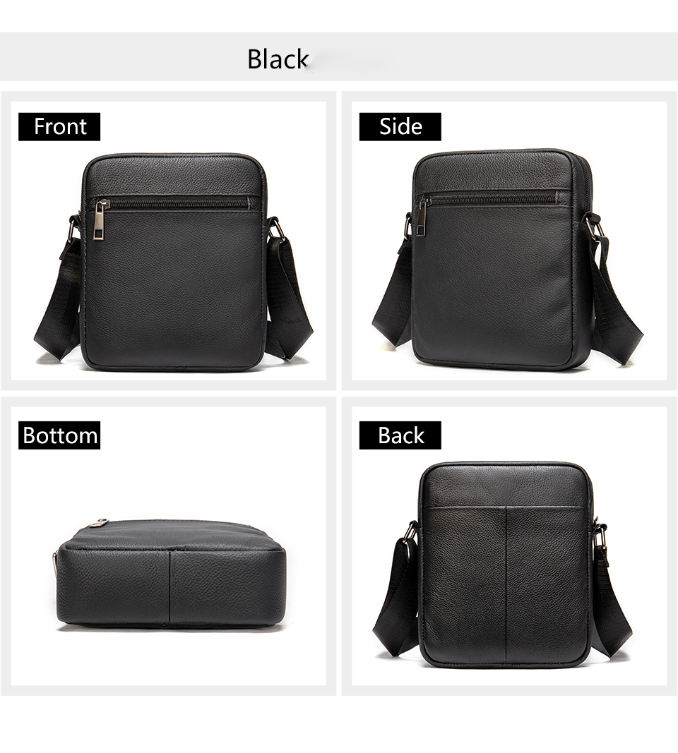 Westal 정품 가죽 남성용 어깨 가방 블랙 메신저  - Leather Work Bag Men 리뷰 및 가격