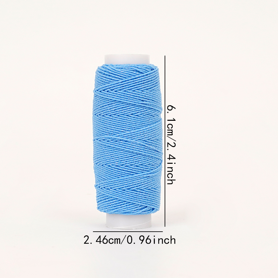 18색 0.6mm 초미세 탄성 실, 20m 고신축 재봉 - Waxed Thread Linen 리뷰 및 가격