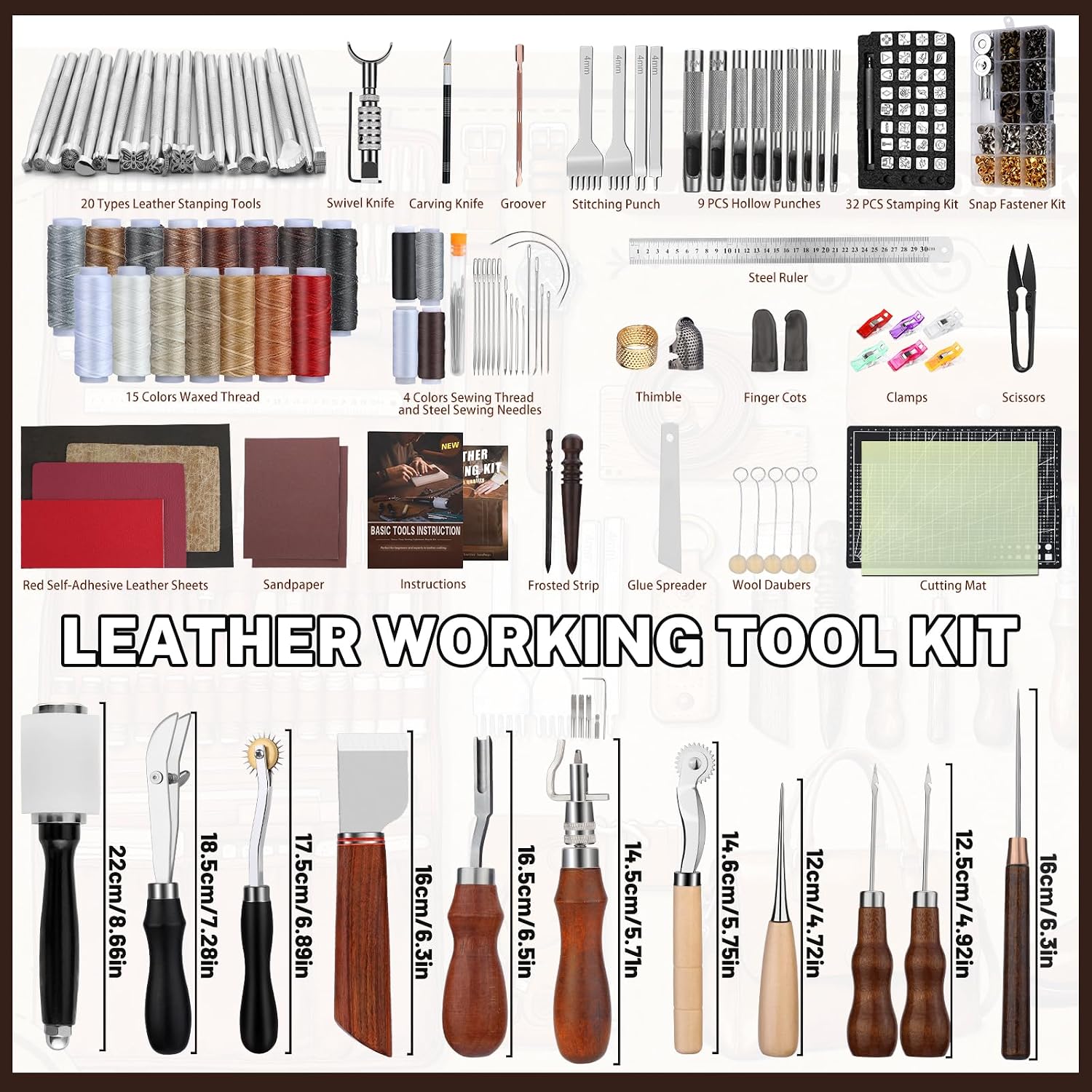 가죽 공예 키트, 가죽 공예 도구 및 수공예 키트(맞춤 - Leather Works 리뷰 및 가격