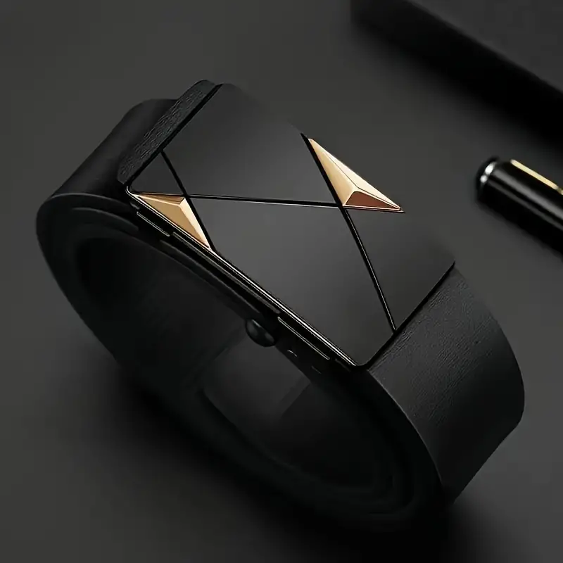 세련된 남성용 PU 가죽 벨트 - 일상 생활, 레저,  - Leather Works Belt 리뷰 및 가격