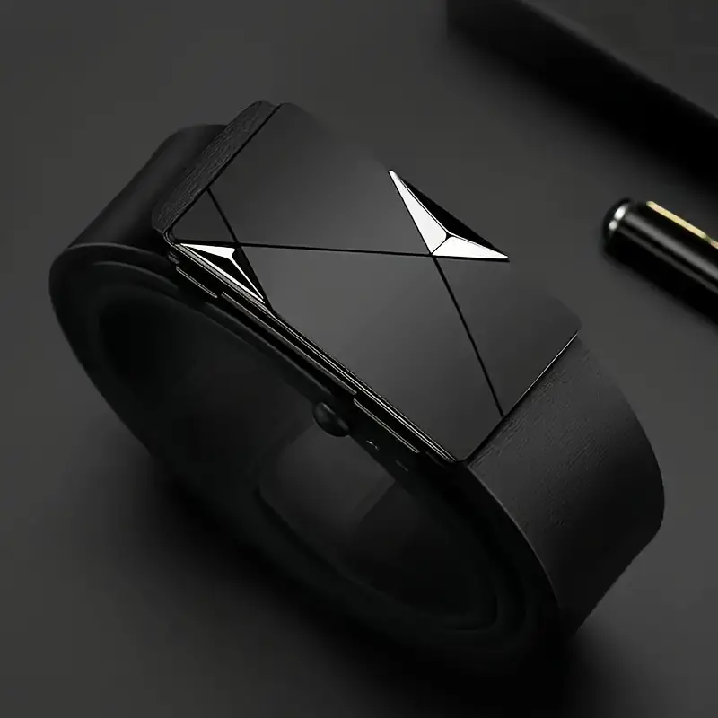 세련된 남성용 PU 가죽 벨트 - 일상 생활, 레저,  - Leather Works Belt 리뷰 및 가격