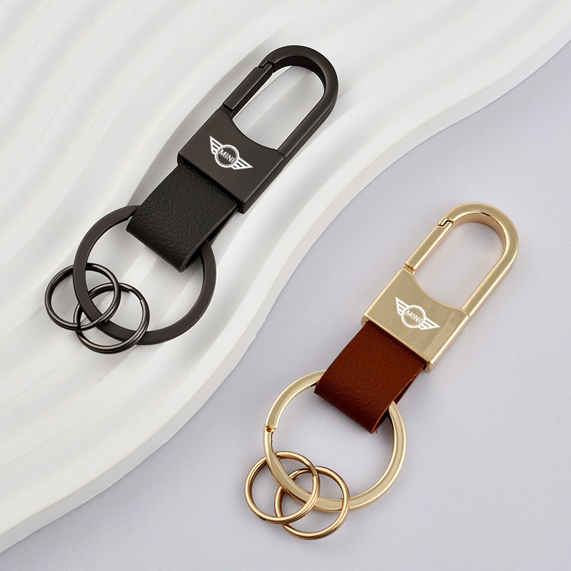 가죽 자동차 레이저 키체인 분실방지 링 펜던트 선물 키 - Leatherwork Rings 리뷰 및 가격