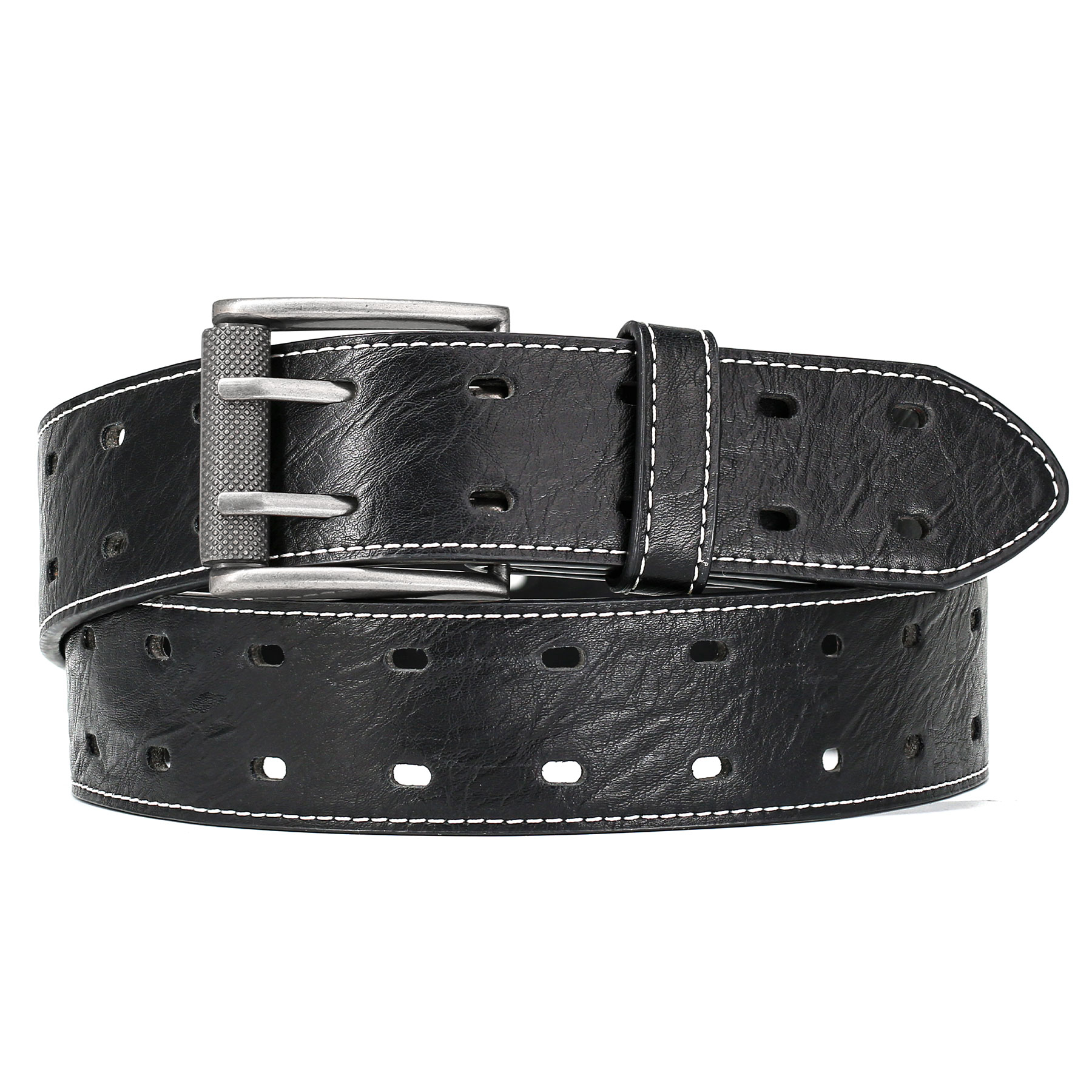 남성 클래식 더블 프롱 벨트 패션 캐주얼 헤비 듀티 작 - Leather Works Belt 리뷰 및 가격