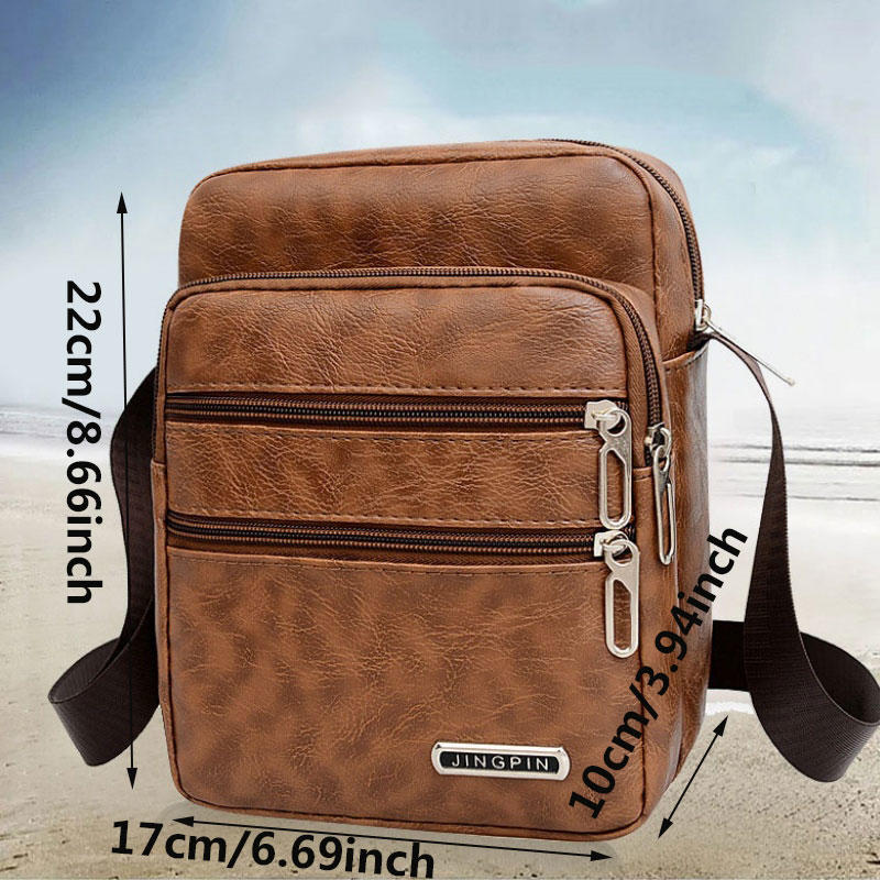 남자 PU 가죽 Crossbody 어깨 가방 고품질 토 - Leather Work Bag Men 리뷰 및 가격